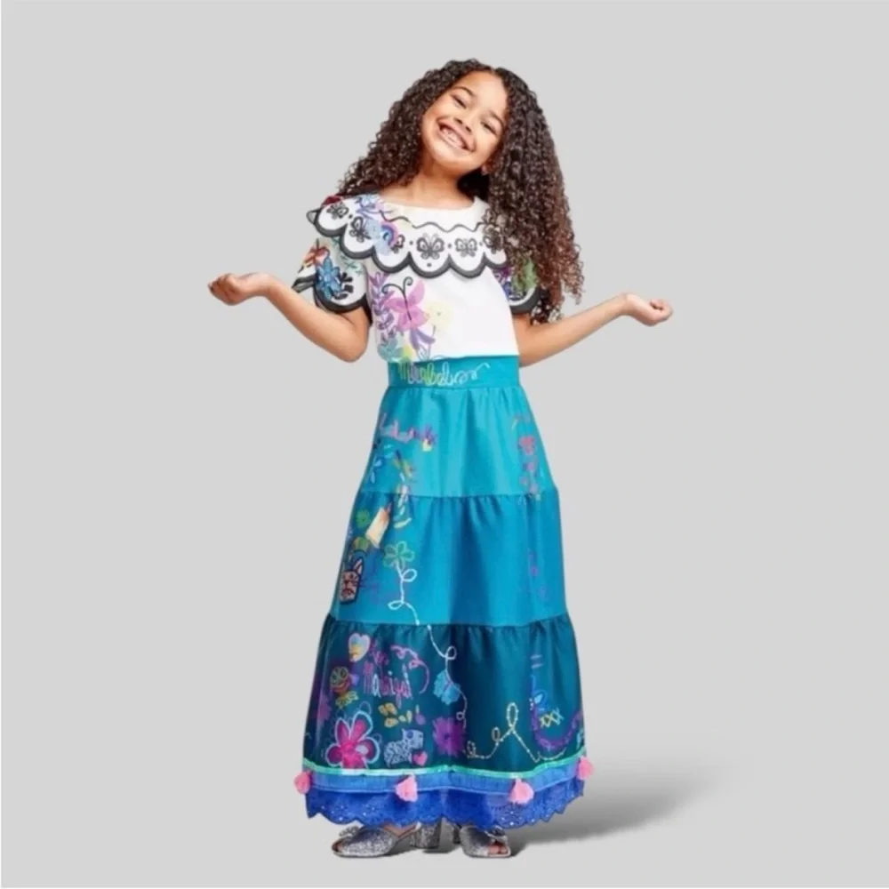 NEW Disney Encanto Mirabel Costume for Kids light up dress - Picture 1 of 6